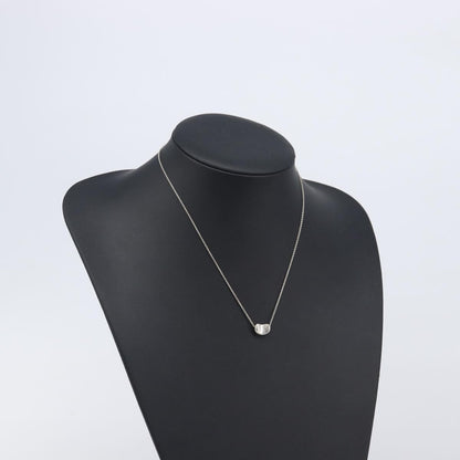 Tiffany & Co. Elsa Peretti Bean Pendant Sterling Silver, Silver, Sterling Silver, Necklace