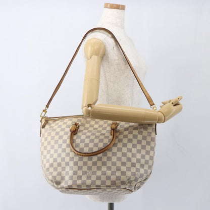 Louis Vuitton Riviera Damier, Beige, Canvas, Handbag