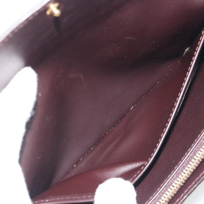Louis Vuitton Sarah Monogram Vernis, Burgundy, Patent Leather, Clutch