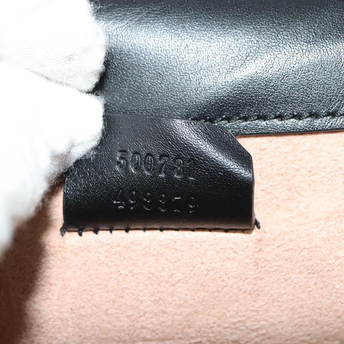 Gucci Osiride, Black, "CANVAS, LEATHER", shoulder