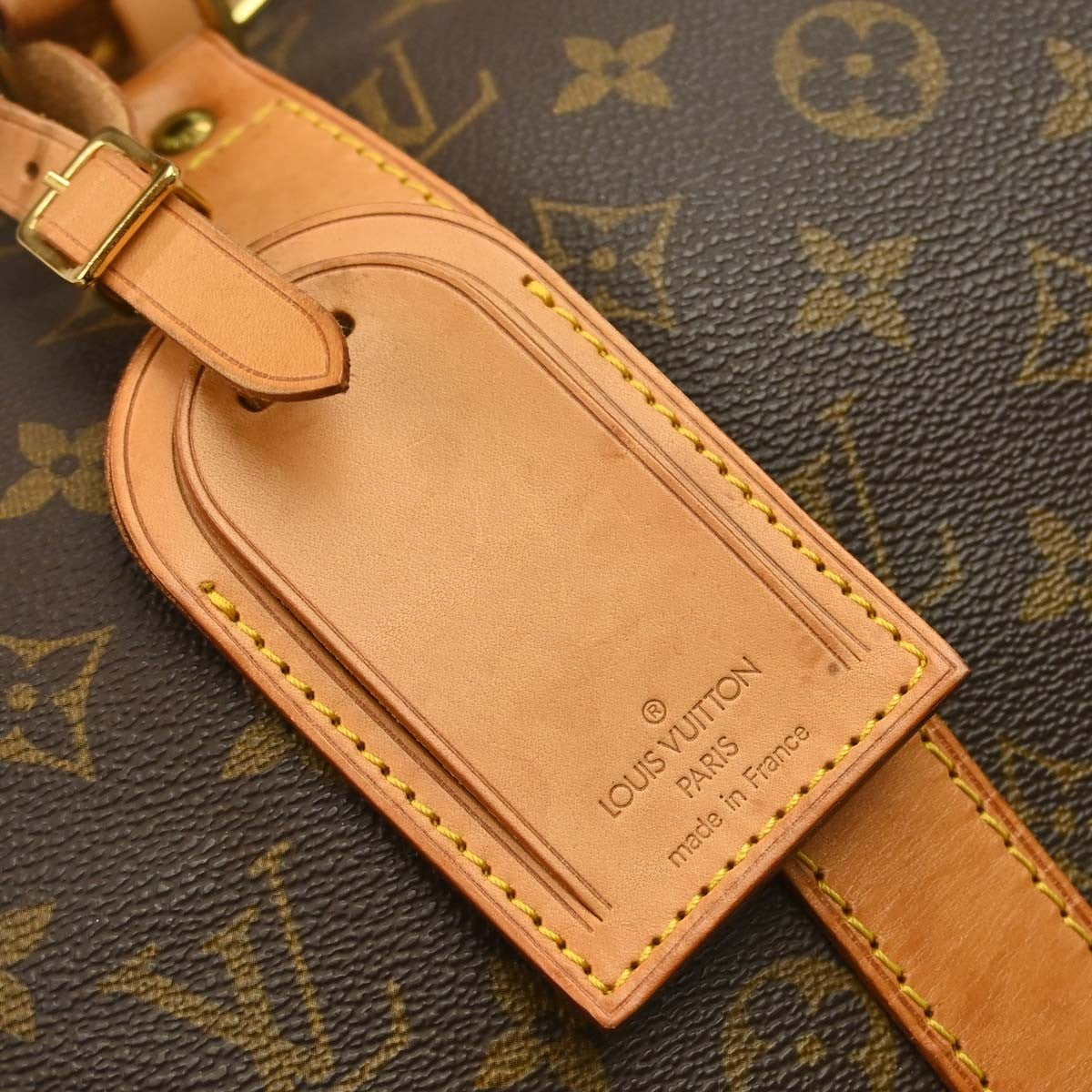 Louis Vuitton Keepall Monogram Canvas, Brown, Canvas, Travel Bag