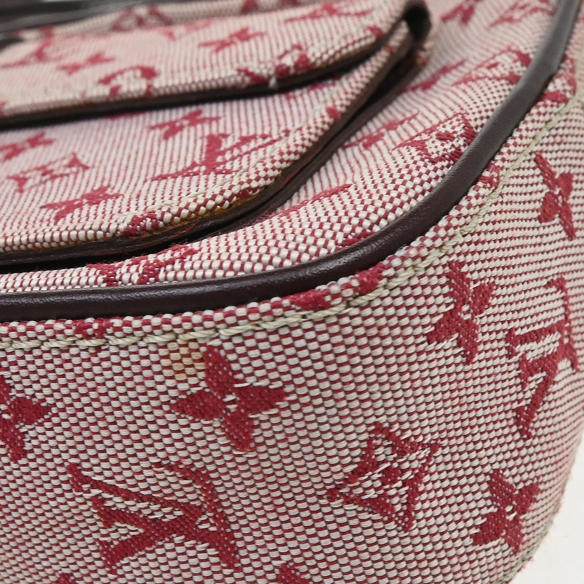 Louis Vuitton Juliette Mini Lin, Red, Canvas, Shoulder Bag