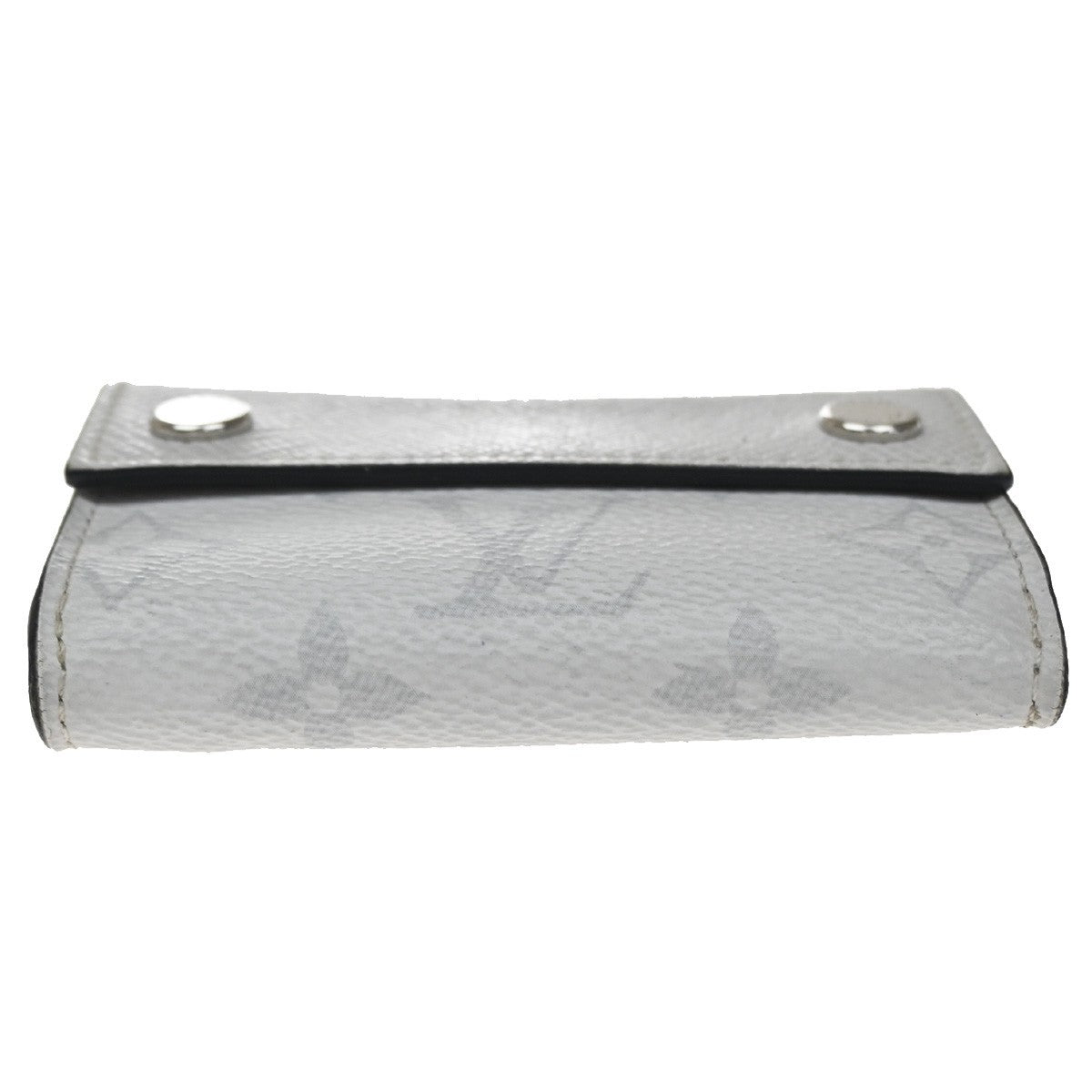 Louis Vuitton Discovery Monogram Taigarama, White, Leather, Wallet