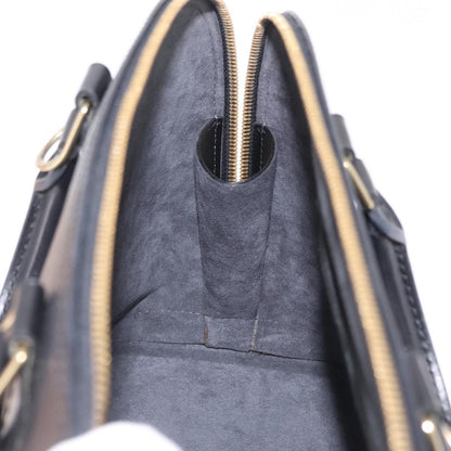 Louis Vuitton Alma Epi Leather, Black, Leather, Handbag