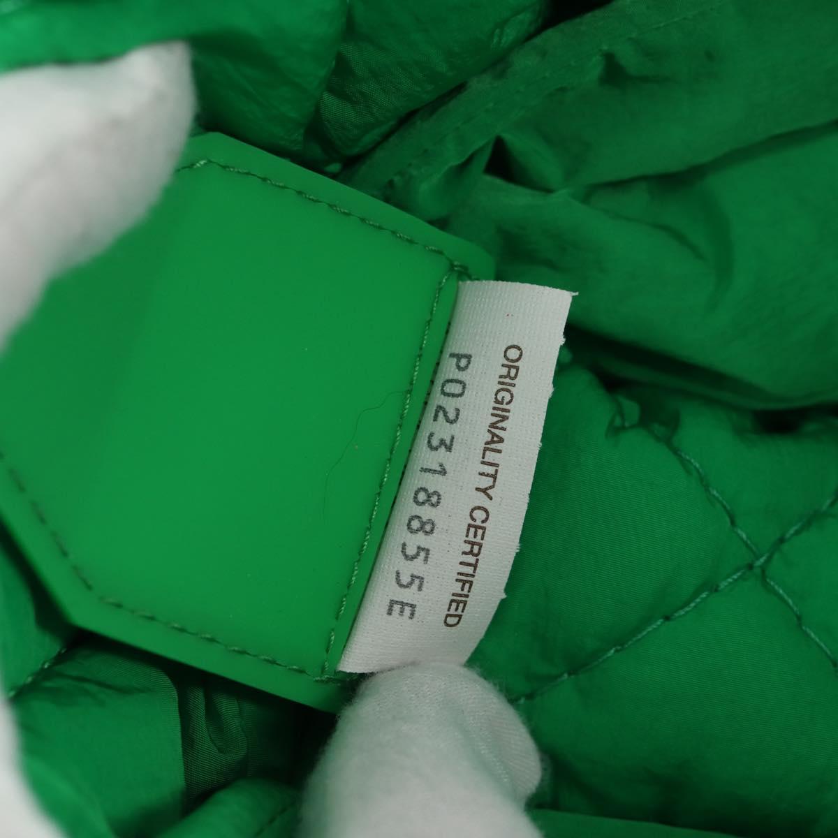 Bottega Veneta Cassette, Green, NYLON, shoulder