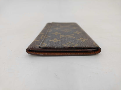Louis Vuitton Porte Yen wallet Monogram canvas, Brown, Canvas, Wallet