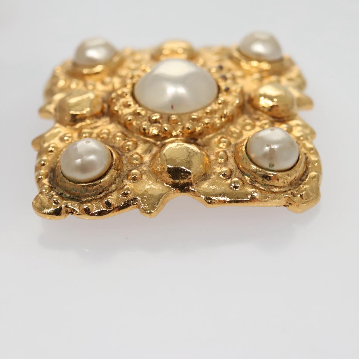 Chanel, Gold, Gold Plated, brooch