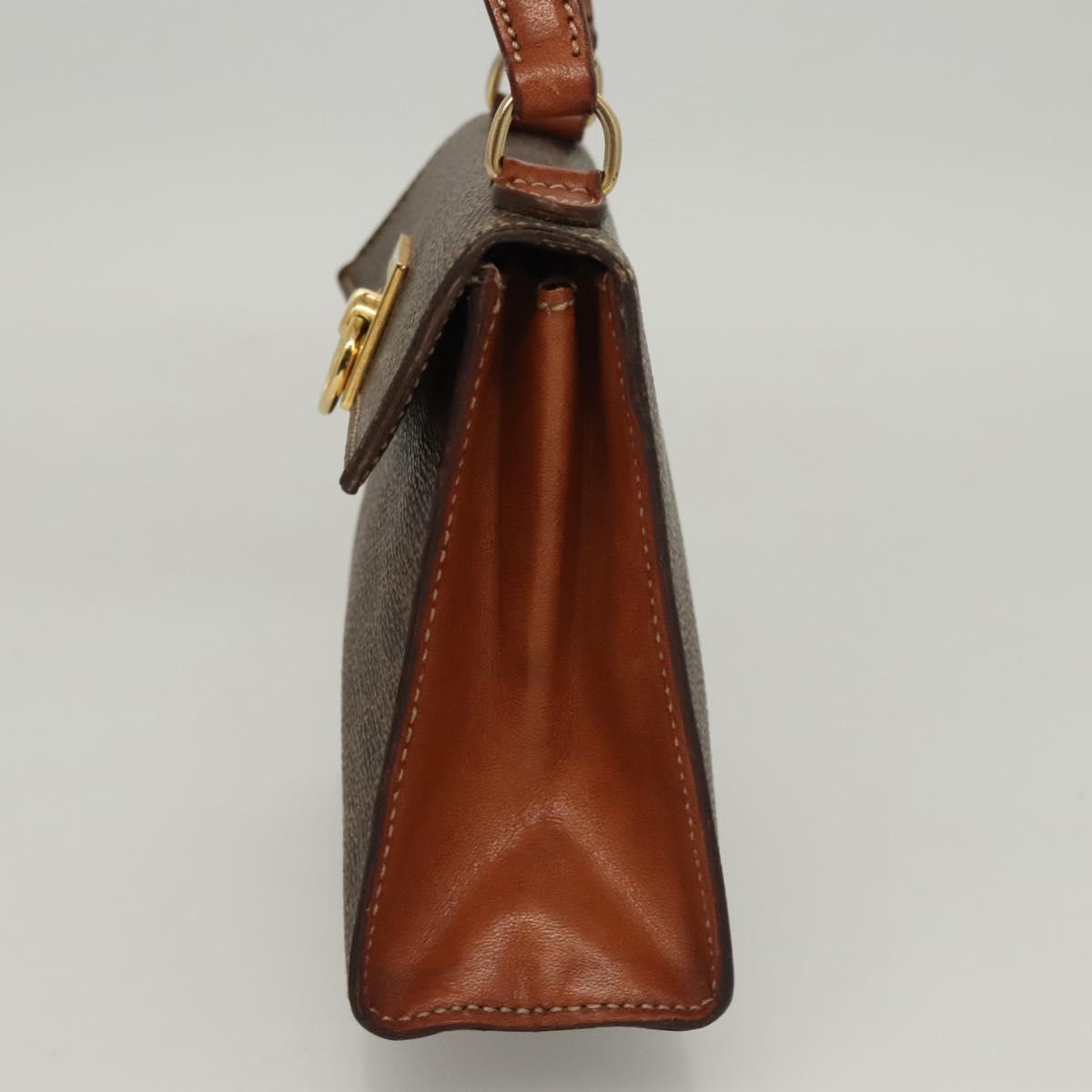 Céline Macadam, Brown, Canvas, handbag
