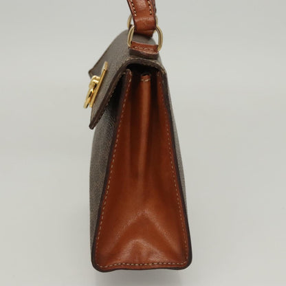 Céline Macadam, Brown, Canvas, handbag