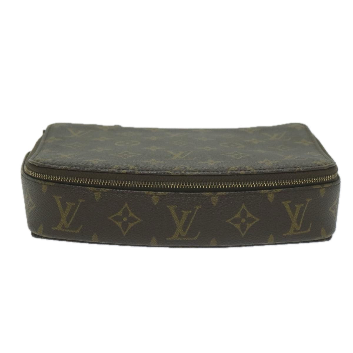 Louis Vuitton Monte Carlo, Brown, Canvas, clutch