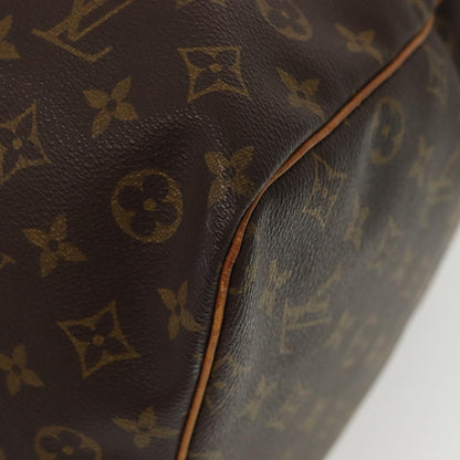 Louis Vuitton Keepall 60, Brown, Canvas, travel