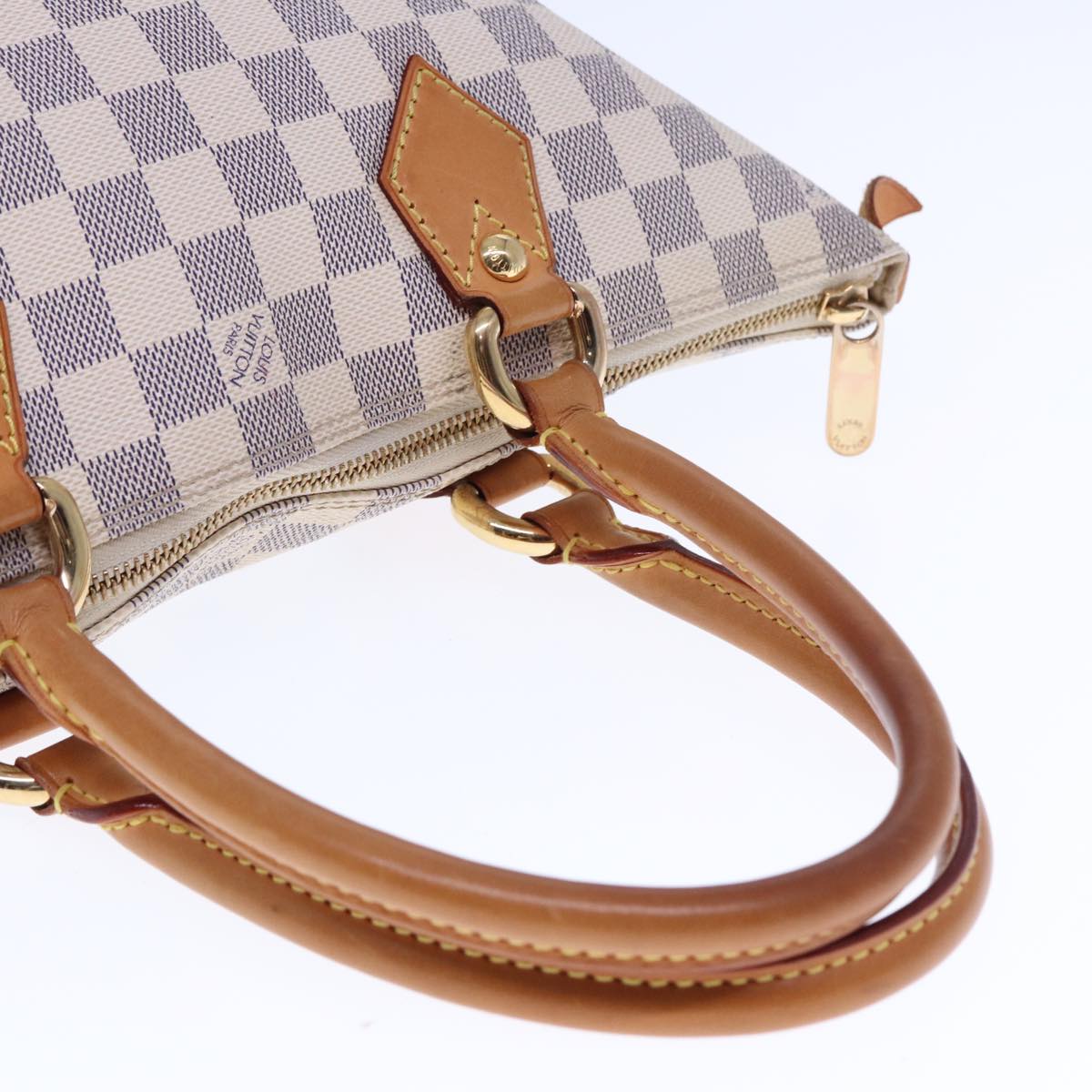 Louis Vuitton Saleya, White, Canvas, tote