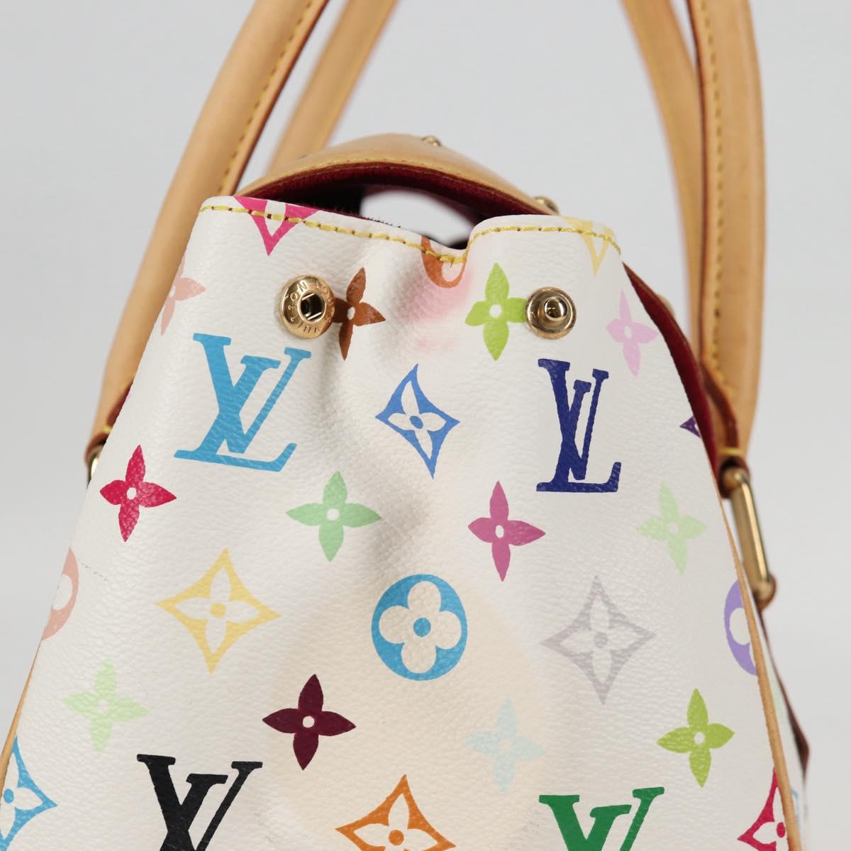 Louis Vuitton Beverly, White, Canvas, handbag