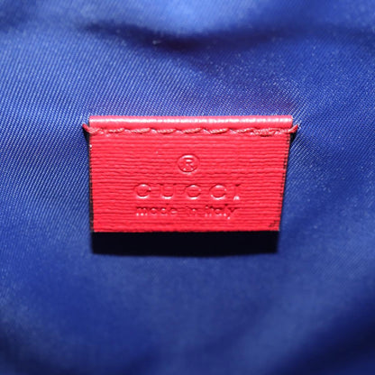 Gucci, Blue, Canvas, shoulder