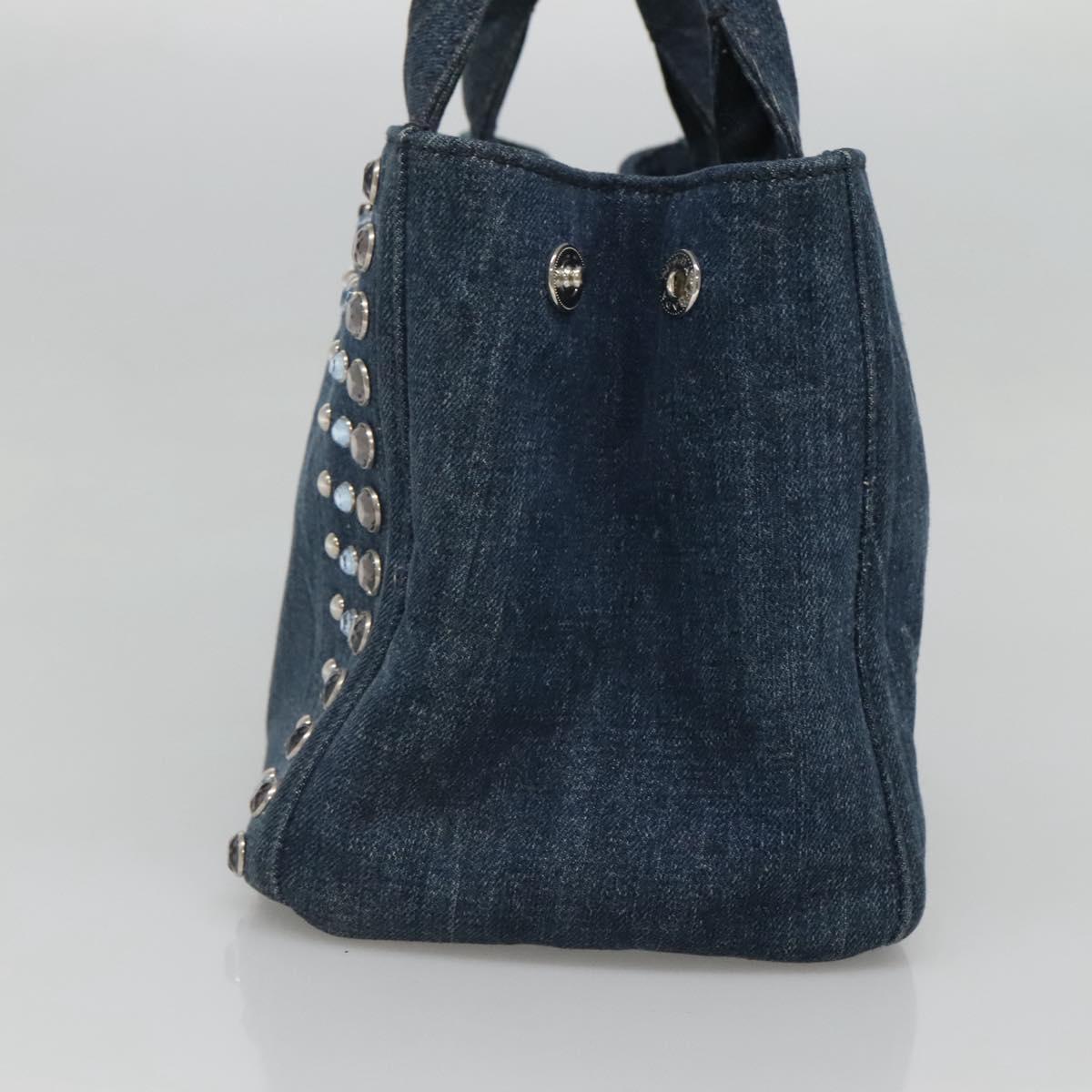 Prada Canapa, Blue, Denim - Jeans, tote