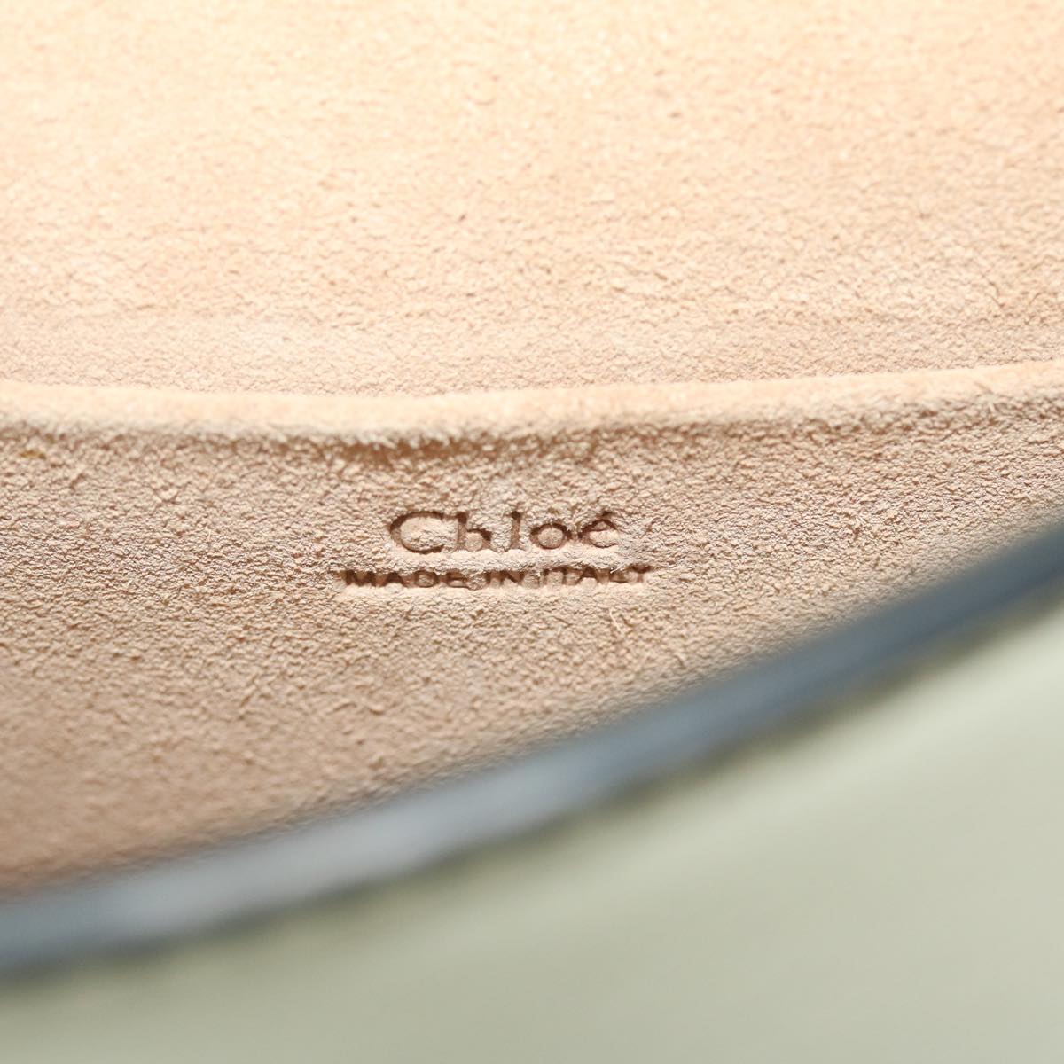 Chloé Nile, Ecru, Leather, backpack