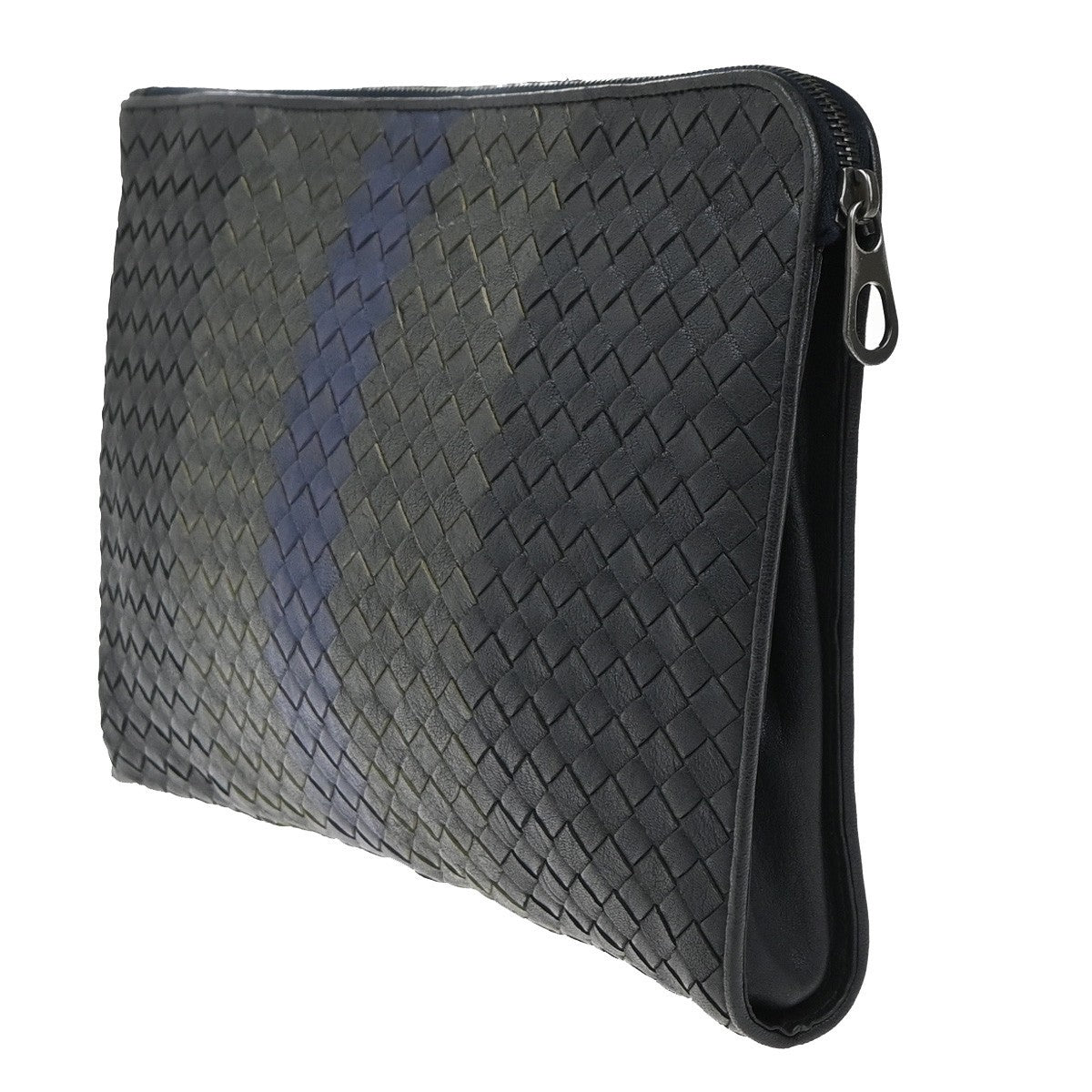 Bottega Veneta Portfolio Intrecciato Nappa, Multicolour, Leather, Clutch