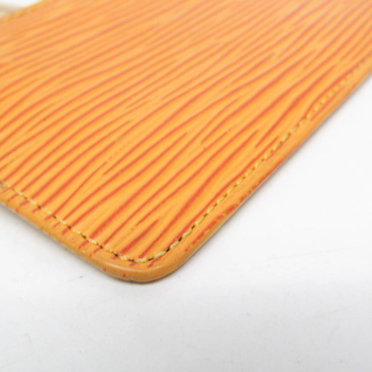 Louis Vuitton Pochette Clés Epi, Yellow, Leather, Wallet
