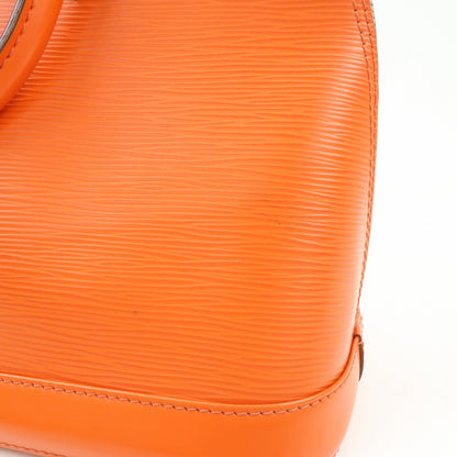 Louis Vuitton Alma Epi Leather, Orange, Leather, Handbag