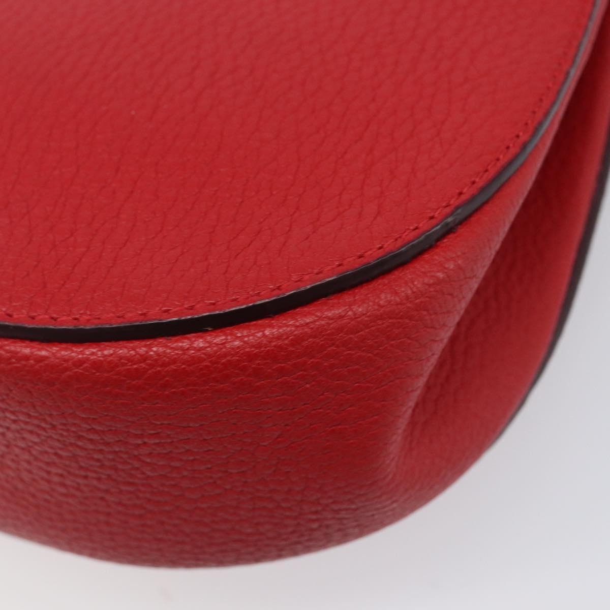 Chloe Drew Leather, Red, Leather, Crossbody Bag