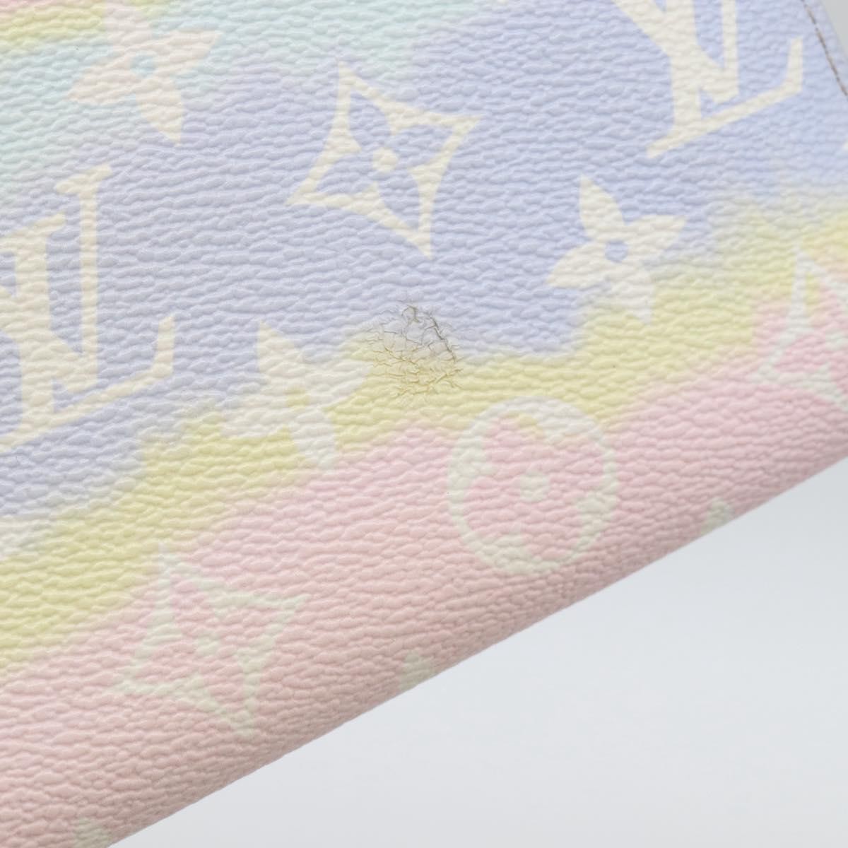Louis Vuitton Zippy By The Pool Monogram Giant, Pink, Canvas, Wallet