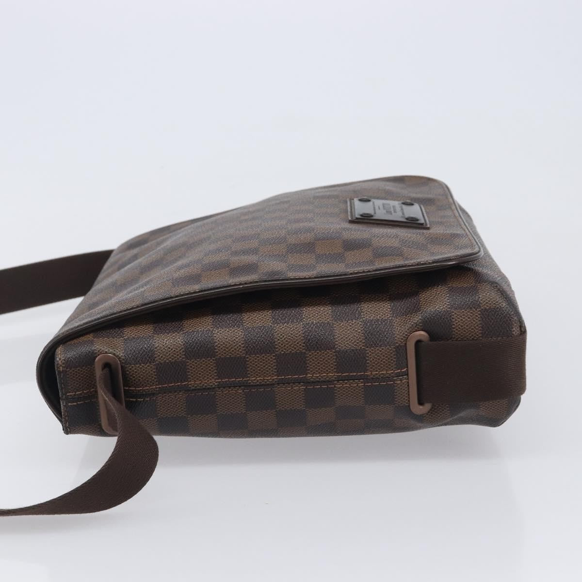 Louis Vuitton Brooklyn Damier, Brown, Canvas, Shoulder Bag
