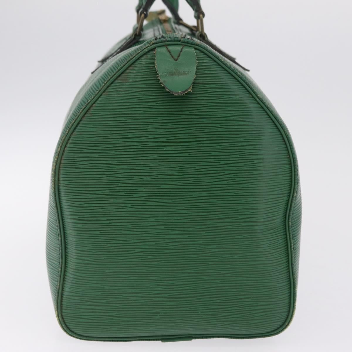 Louis Vuitton Speedy Epi Leather, Green, Leather, Handbag