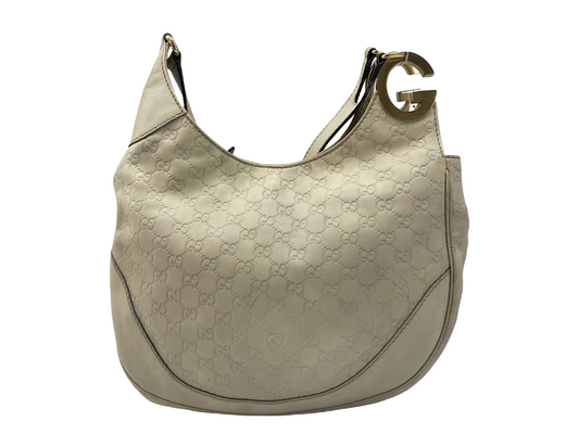Gucci Charlotte Guccissima Leather, Beige, Leather, Tote Bag