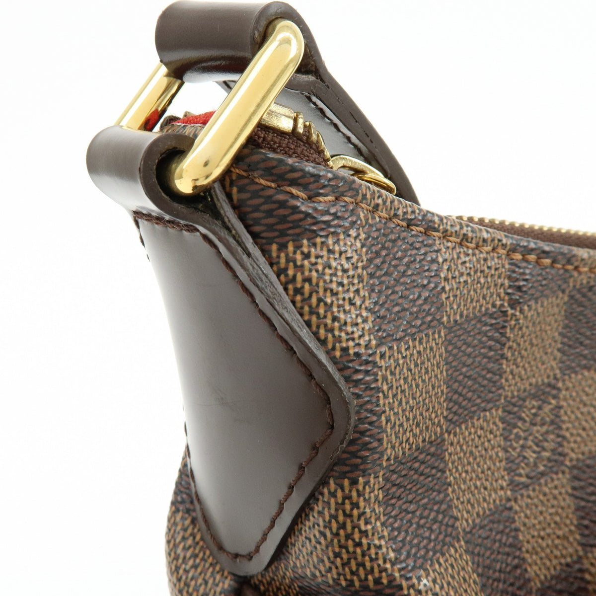 Louis Vuitton Bloomsbury Damier, Brown, Canvas, Shoulder Bag