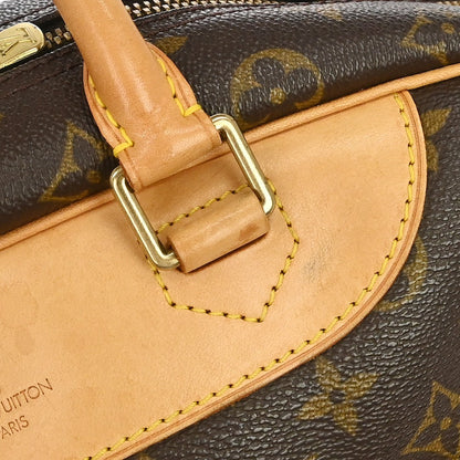Louis Vuitton Deauville Monogram Canvas, Brown, Canvas, Handbag