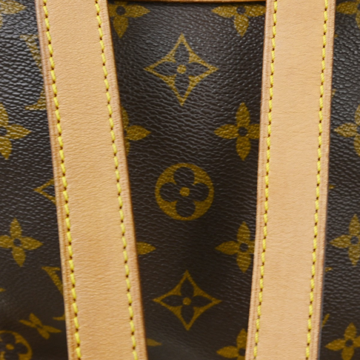 Louis Vuitton Vintage Montsouris Monogram Canvas, Brown, Canvas, Backpack