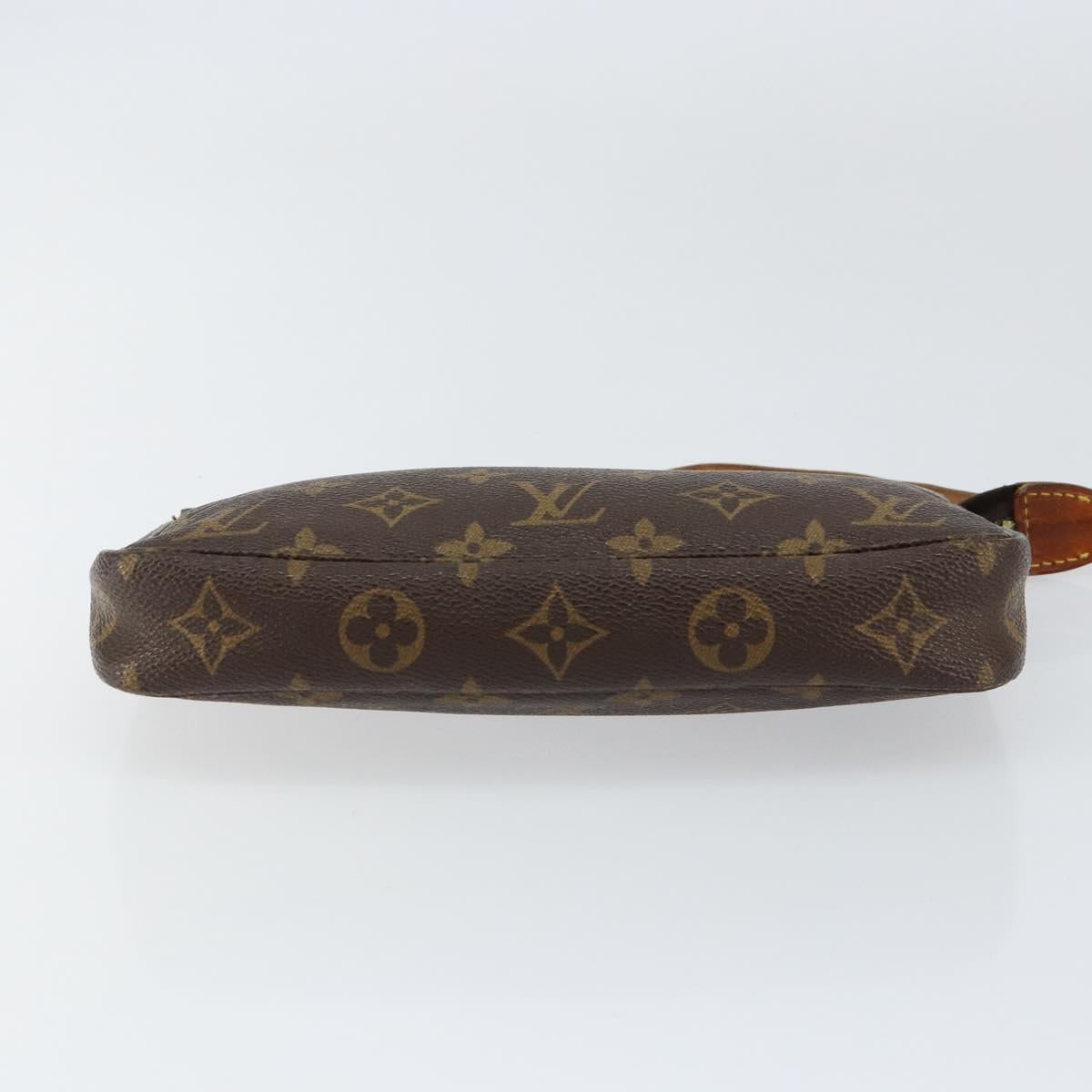 Louis Vuitton Pochette Accessoires Monogram Canvas, BROWN, CANVAS, Clutche & pouche