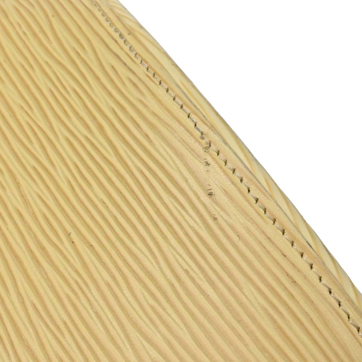 Louis Vuitton Noctambule Epi Leather, Yellow, Leather, Handbag