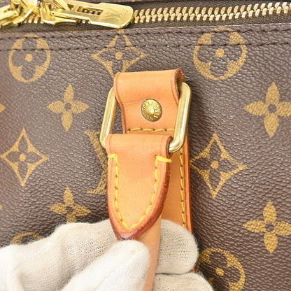 Louis Vuitton Keepall Monogram Canvas, Brown, Canvas, Travel Bag