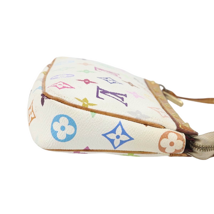 Louis Vuitton Pochette Accessoires NM Monogram Multicolor, Multicolour, Canvas, Clutch