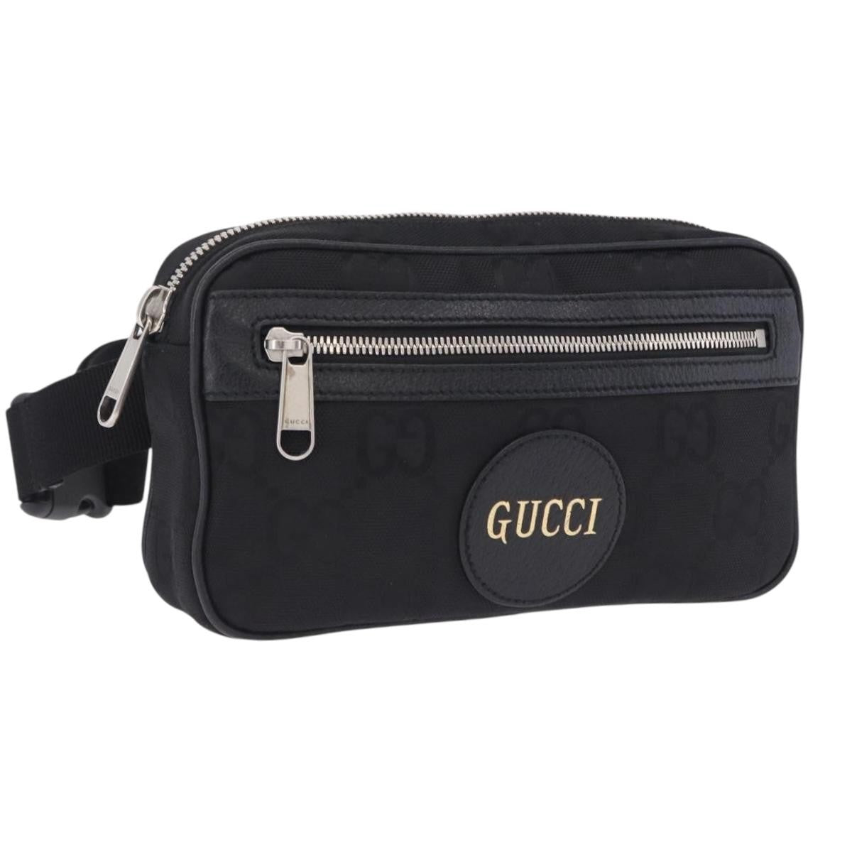 Gucci Off The Grid Belt GG Econyl, Black, Canvas, Handbag