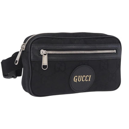 Gucci Off The Grid Belt GG Econyl, Black, Canvas, Handbag