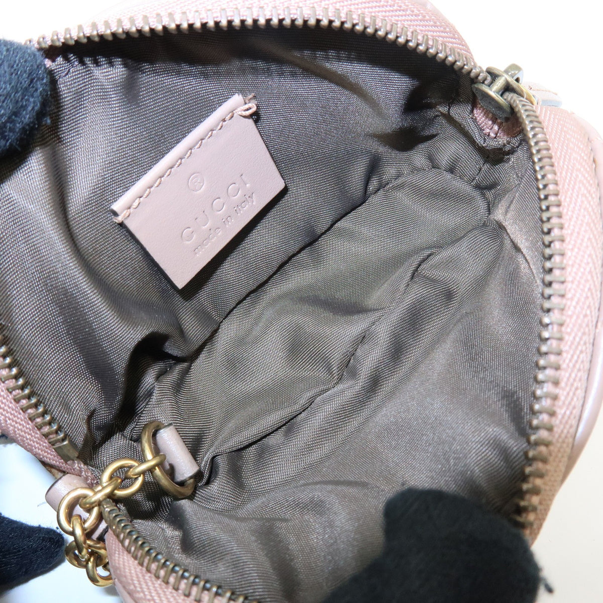 Gucci GG Marmont Key Matelasse Leather, Multicolour, Leather, Clutch