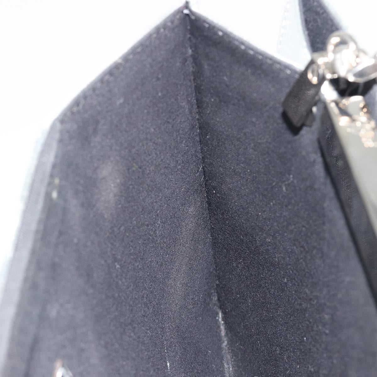 Fendi Grande Colorblock Clutch Leather, Silver, Leather, Clutch