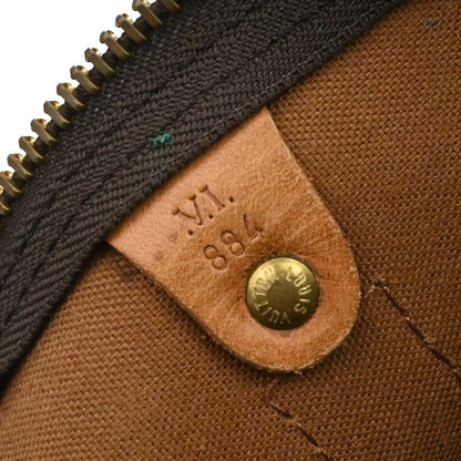 Louis Vuitton Keepall Bandouliere Monogram Canvas, Brown, Canvas, Travel Bag