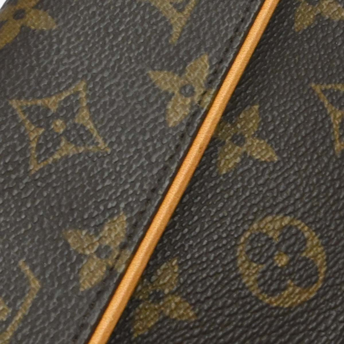 Louis Vuitton Florentine Pochette Monogram Canvas, Brown, Canvas, Clutch