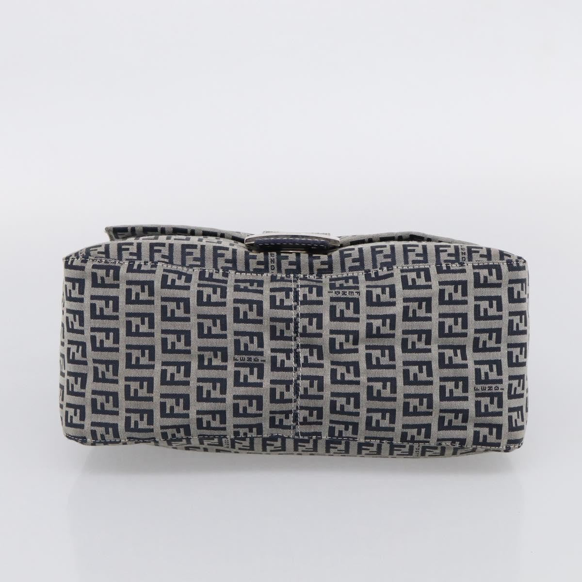 Fendi Fendi mamma baguette Monogram Canvas, Navy, Canvas, Handbag