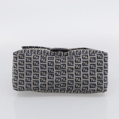 Fendi Fendi mamma baguette Monogram Canvas, Navy, Canvas, Handbag