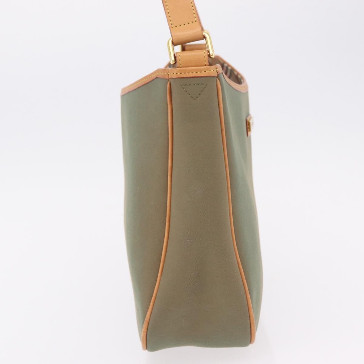 Burberry Shoulder Bag Nova Check Coated Canvas, Khaki, Canvas, Shoulder Bag