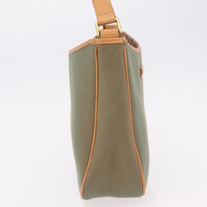 Burberry Shoulder Bag Nova Check Coated Canvas, Khaki, Canvas, Shoulder Bag