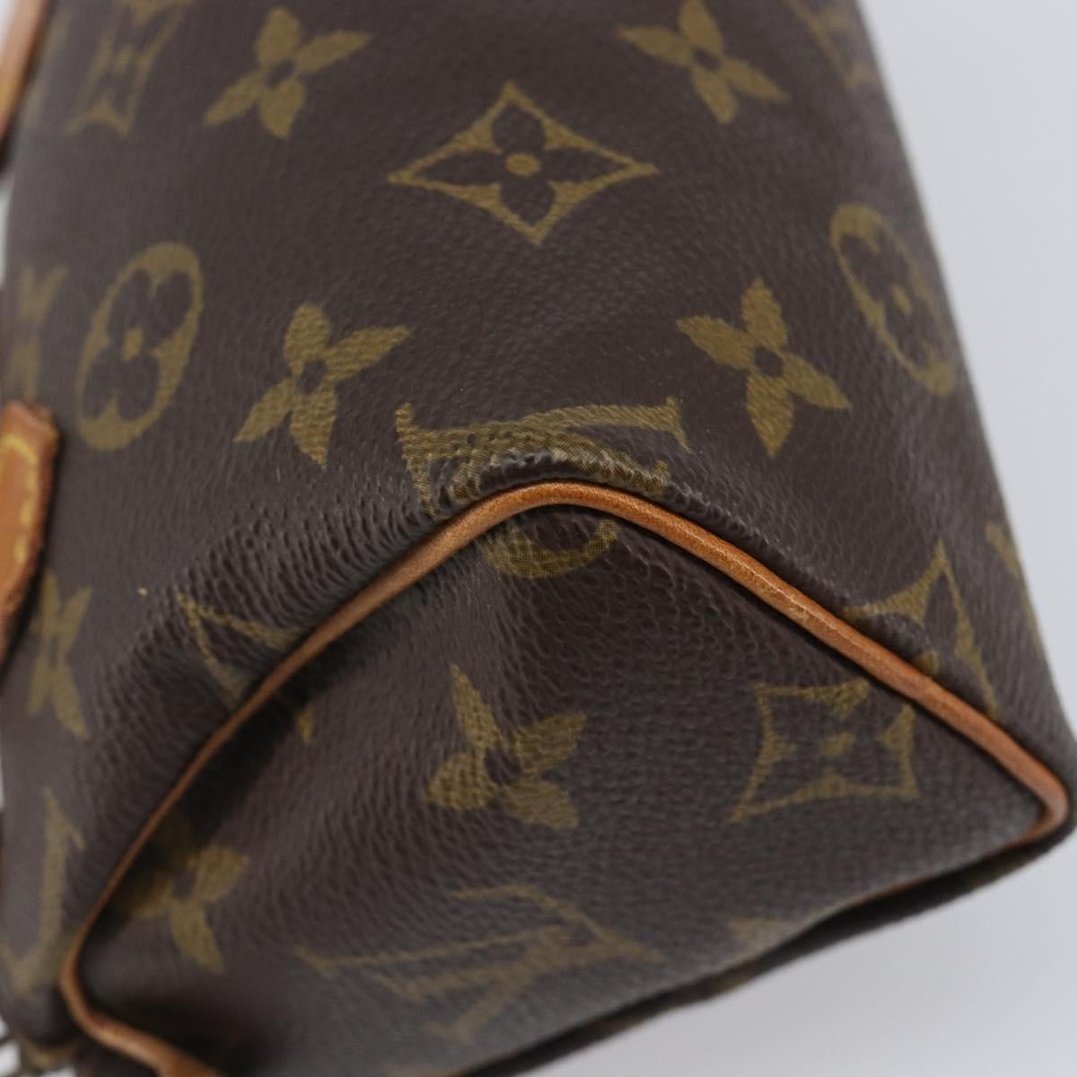 Louis Vuitton Speedy Mini HL Monogram Canvas, Brown, Canvas, Handbag