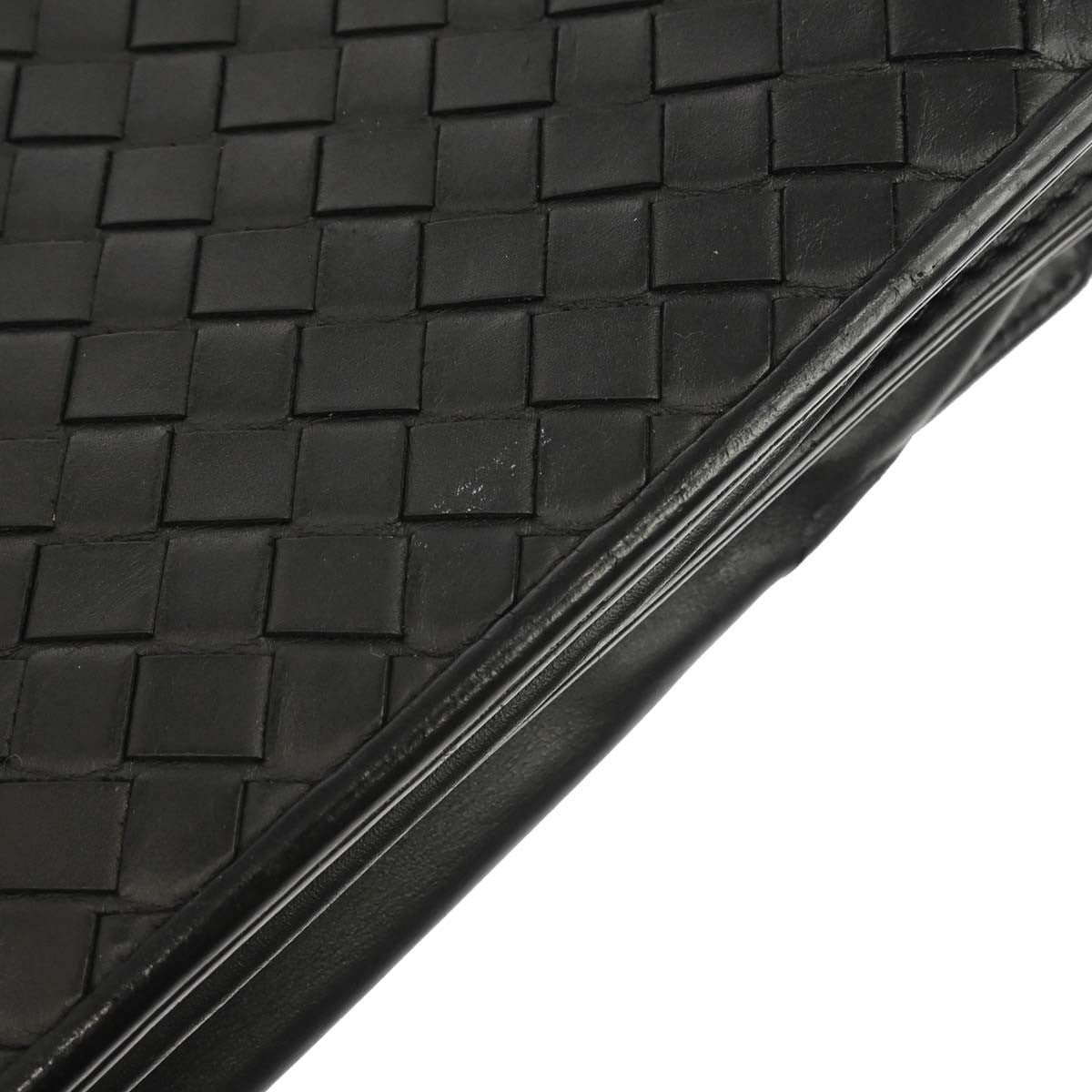 Bottega Veneta Top Zip Intrecciato Nappa, Black, Leather, Briefcase