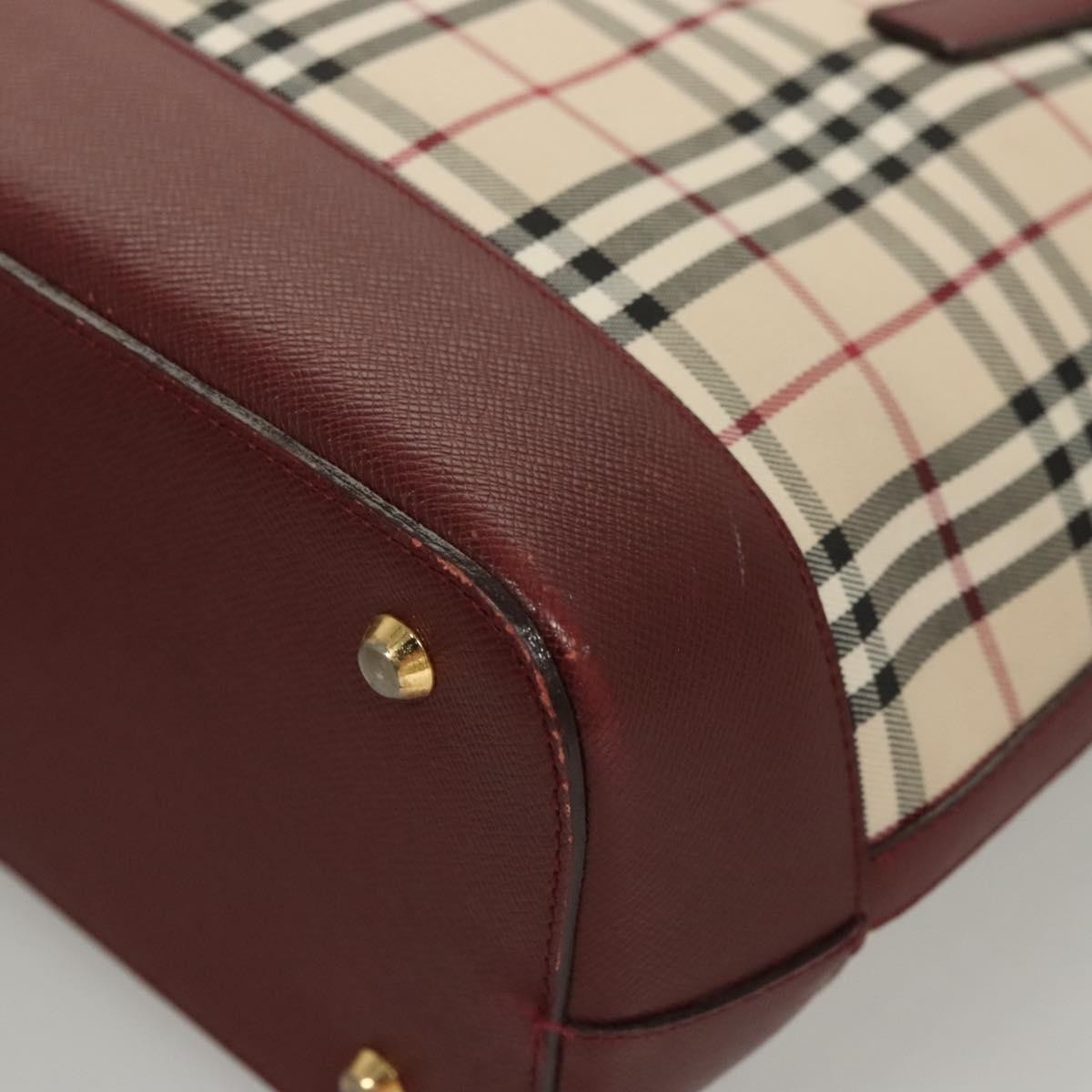 Burberry Nova Check Nova Check Canvas and leather, Beige, Canvas, Handbag
