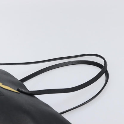 Fendi Monster Roll Leather, Black, Leather, Tote Bag