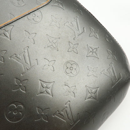 Louis Vuitton Mat Webster Street Monogram Vernis, Black, Leather, Handbag